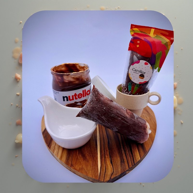 Sacolé Gourmet de Nutella C\Ninho