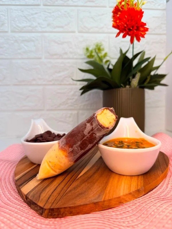Sacolé Gourmet de Maracujá Trufado